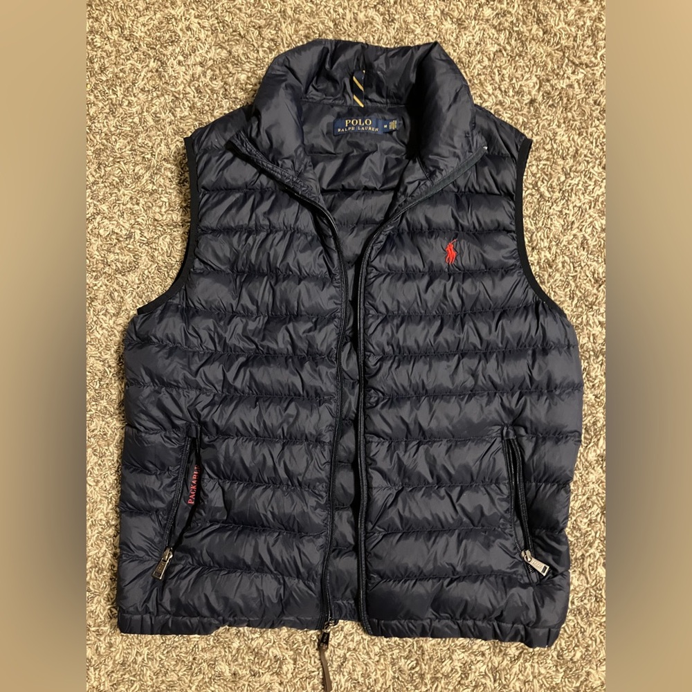 Polo Ralph Lauren Navy Blue Puffer Vest